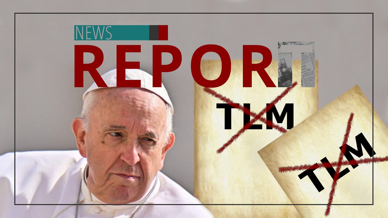 Catholic — News Report — Pope’s TLM Crackdown and Double Down