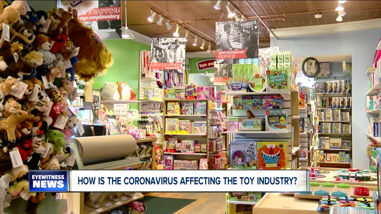 How is coronavirus affecting the Western New York toy industry?