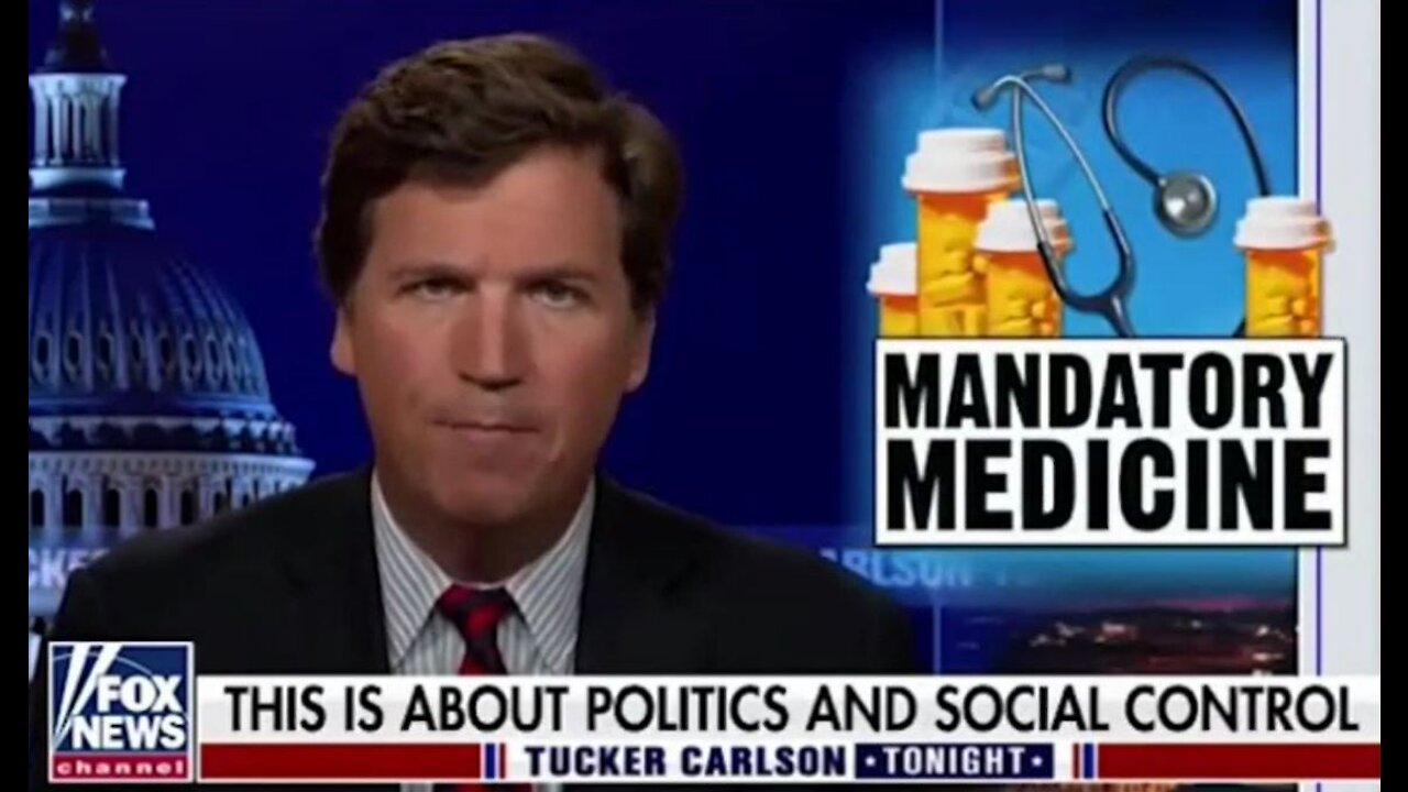 Tucker NAILS IT—"weak leaders live in terror & rule by force"