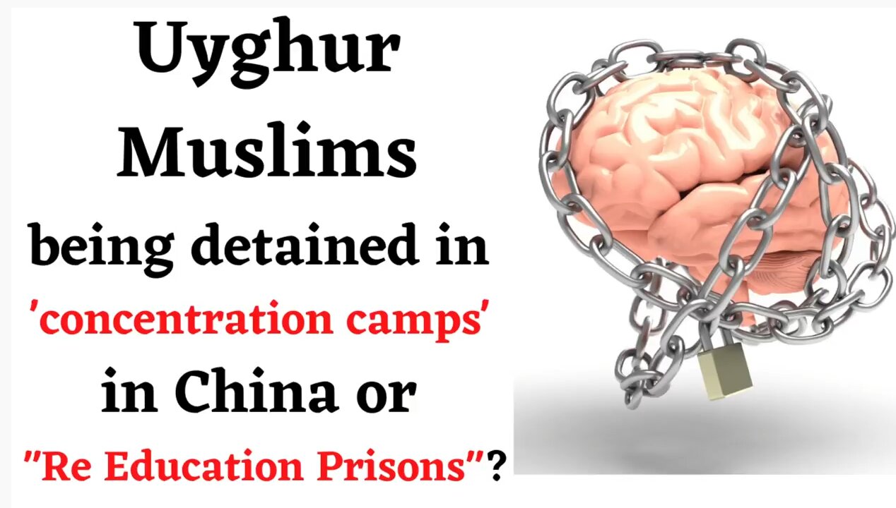 Uyghur Muslim camp detainees being Re Educated in China