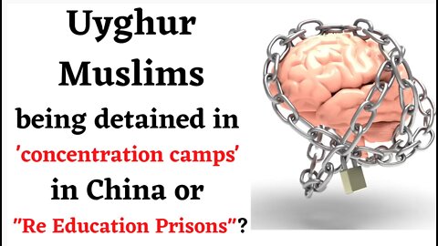 Uyghur Muslim camp detainees being Re Educated in China