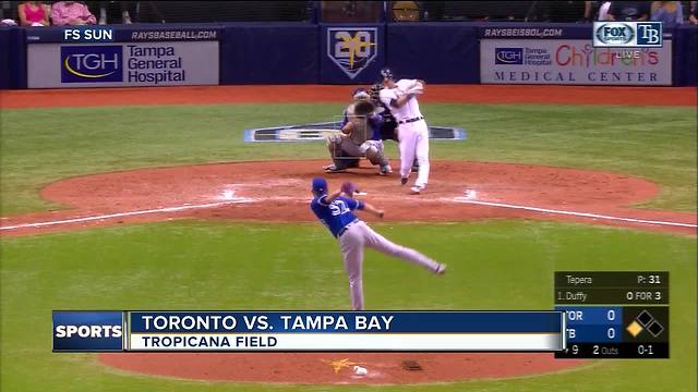 Tampa Bay Rays edge Toronto Blue Jays 1-0 on Matt Duffy's RBI single in ninth inning