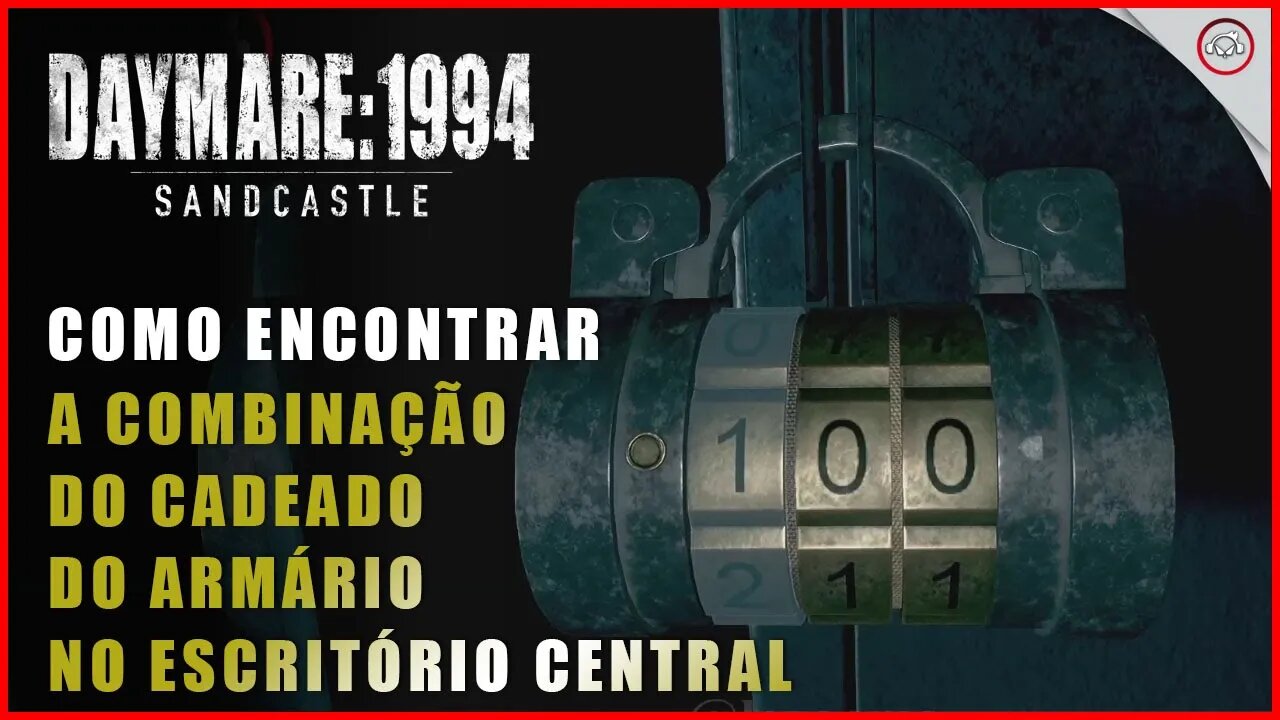 Daymare 1994, Como encontrar a combinação do cadeado do armário no Escritório central | Super-Dcia