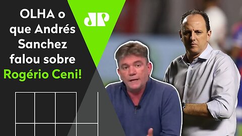 Já FECHOU com o São Paulo? OLHA o que Andrés falou de Rogério Ceni!