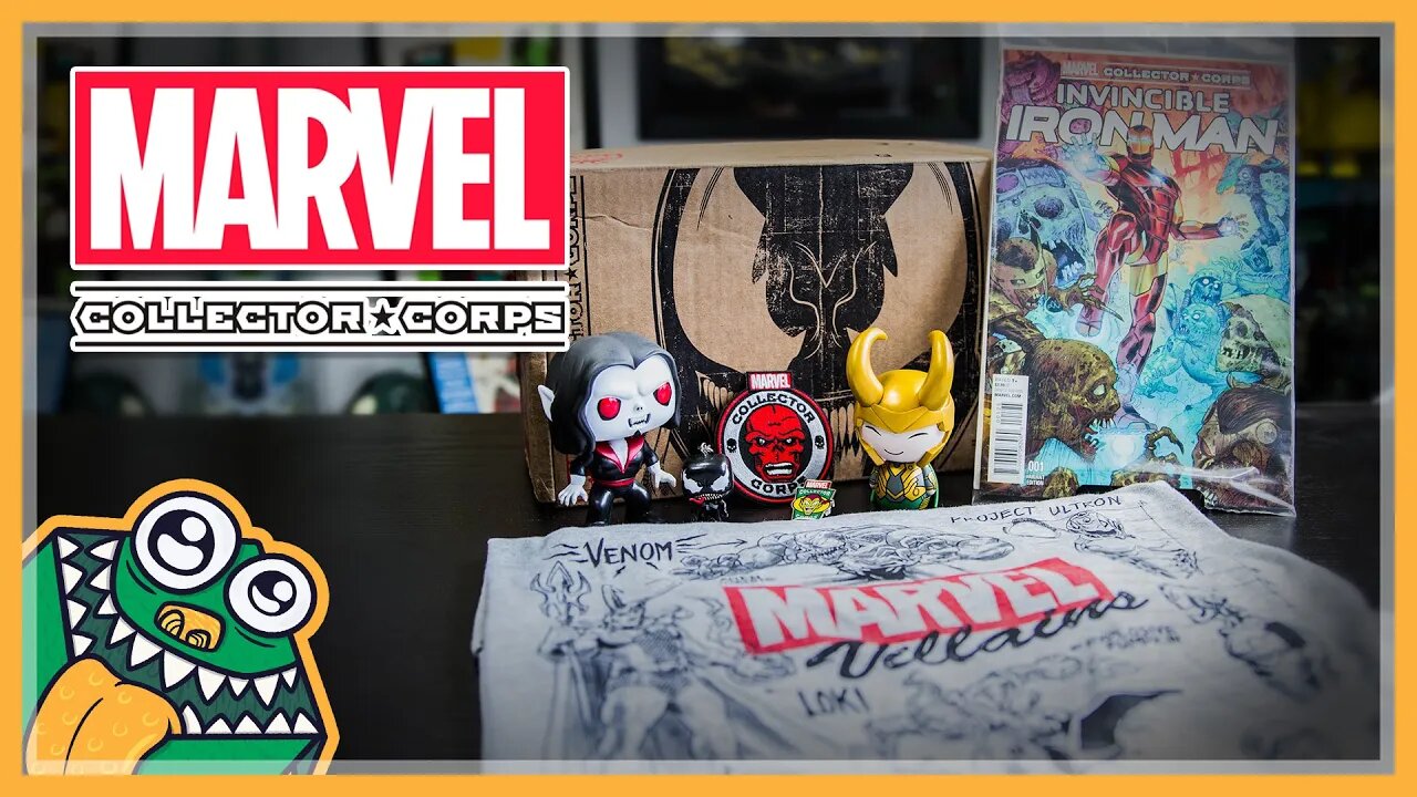 Marvel Collector Corps - Villains - October 2015 - Unboxing and Overview