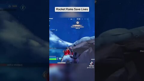 The Fortnite Rocket Ram saves lives… #shorts #memes #fortnite #fortnitechapter4season4 #otk #xqc