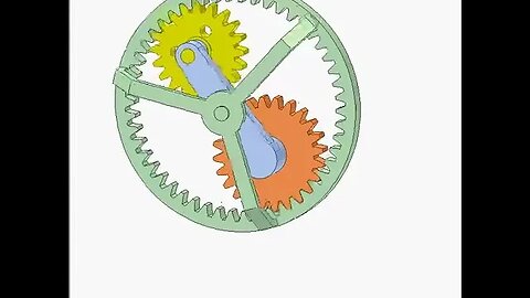 2934 3 gear planetary mechanism C