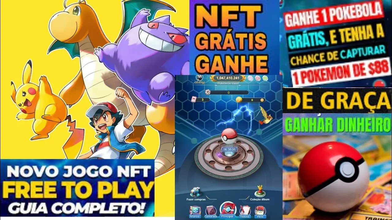 PokemonU JOGO NFT PRESENTEANDO NOVOS USUARIOS EM 2023/ TUTORIAL COMPLETO