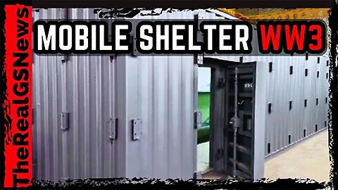 RED ALERT!! MOBILE NUKE BOMB SHELTER ANNOUNCED!!! - CITIES PREPARING - WORLD WAR 3 WARNING