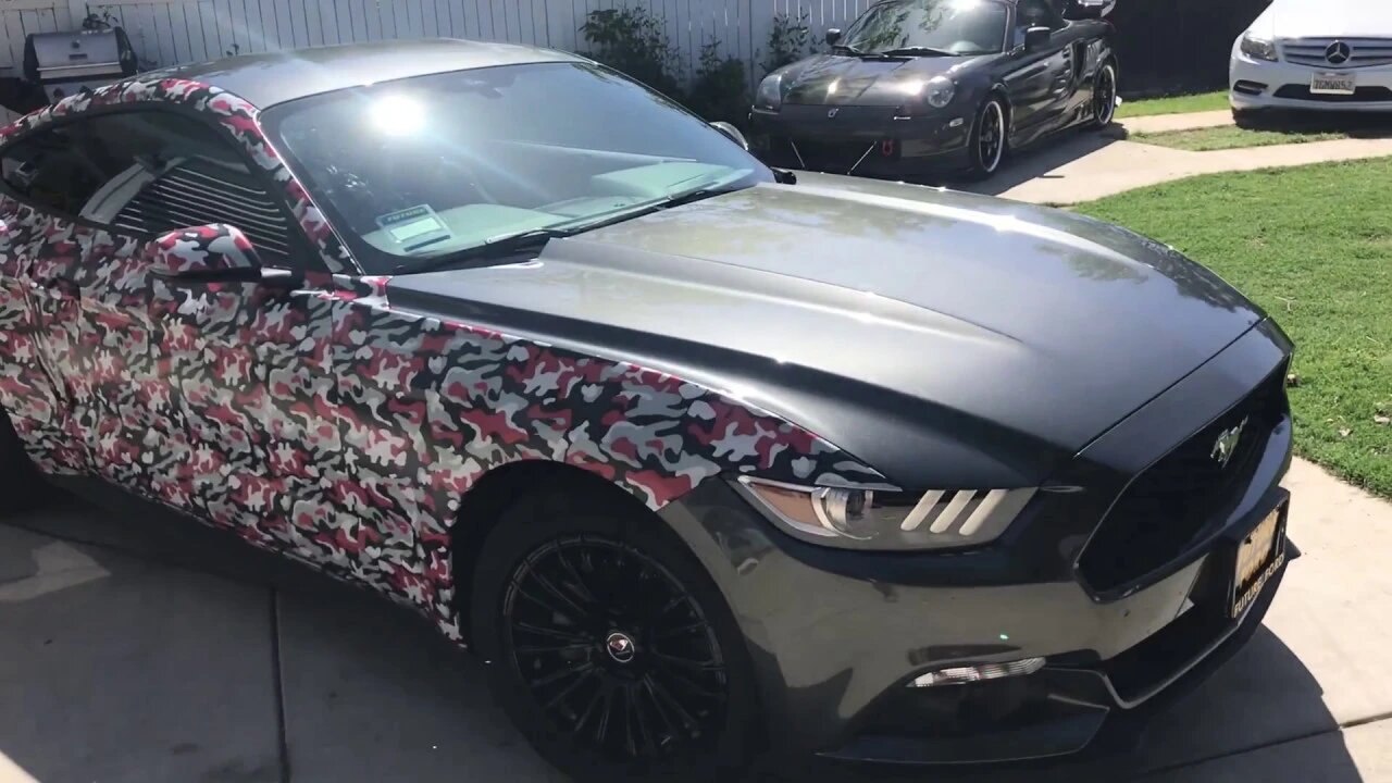 How to Wrap A 2017 Mustang DIY