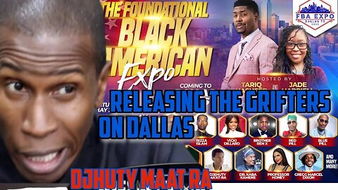 Tariq Nasheed releases the Grifters On Dallas: DjeHuty Ma'atra & Gregg Marcel Dixon (pt 1)