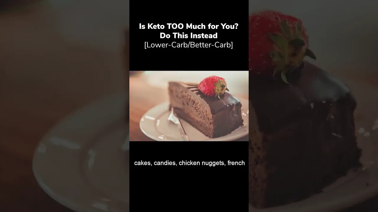 Is Keto TOO Much for You? Avoid Ultra-Processed Foods #shorts