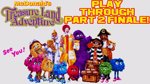 🎮👾🕹 McDonald's Treasure Land Adventure - Part 2 - Sega Genesis Playthrough 🕹👾🎮 😎Benjamillion