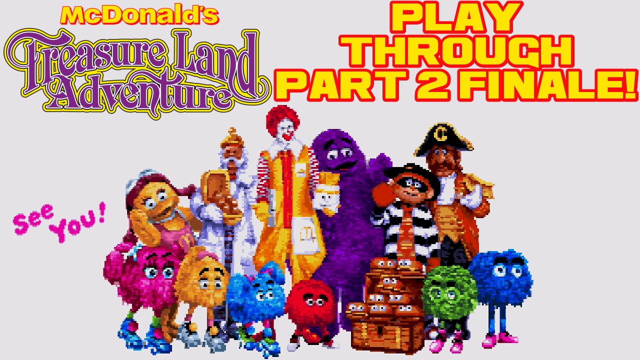 🎮👾🕹 McDonald's Treasure Land Adventure - Part 2 - Sega Genesis Playthrough 🕹👾🎮 😎Benjamillion
