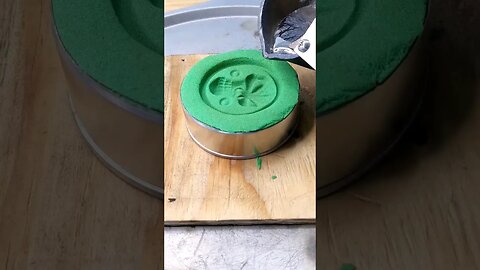 Amazing Kinetic Sand Metal Casting #shorts #shortsfeed #shortsindia