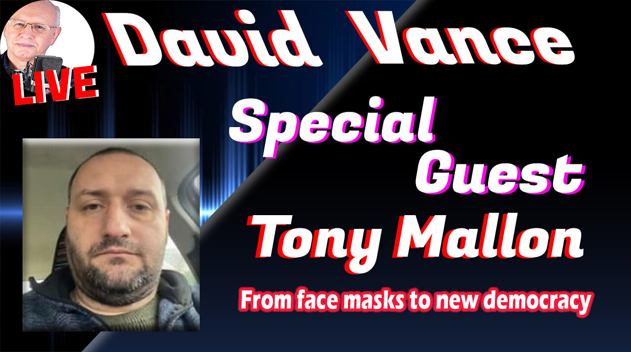 David Vance LIVE ”From face masks to new democracy”