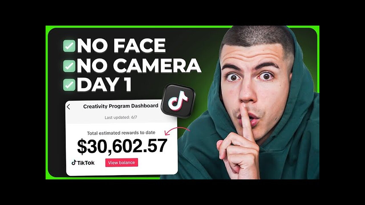 Complete TikTok Creativity Program Tutorial For Beginners (Make Money Online)