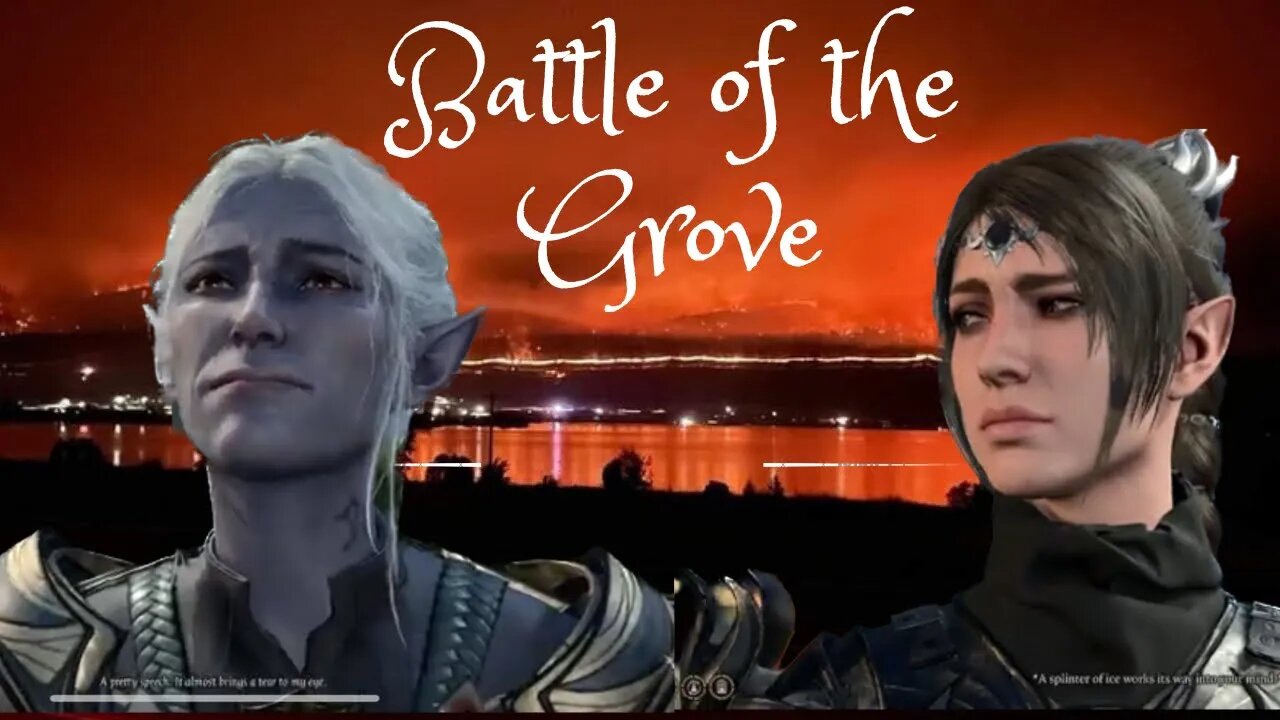 New Cinematic! Minthara Attacks the Druid's Grove - Baldur's Gate 3