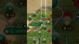 #oneturnadaychallenge #civ6 – Turn 17 - REINFORCEMENTS! #short