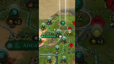 #oneturnadaychallenge #civ6 – Turn 17 - REINFORCEMENTS! #short