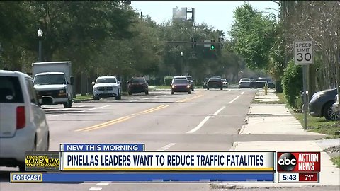 Pinellas leaders hope to reduce fatal crashes by 17 percent