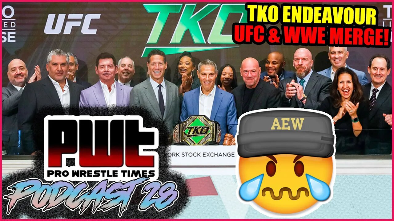 TKO WWE UFC MERGER! END Of The Vince McMahon Era?
