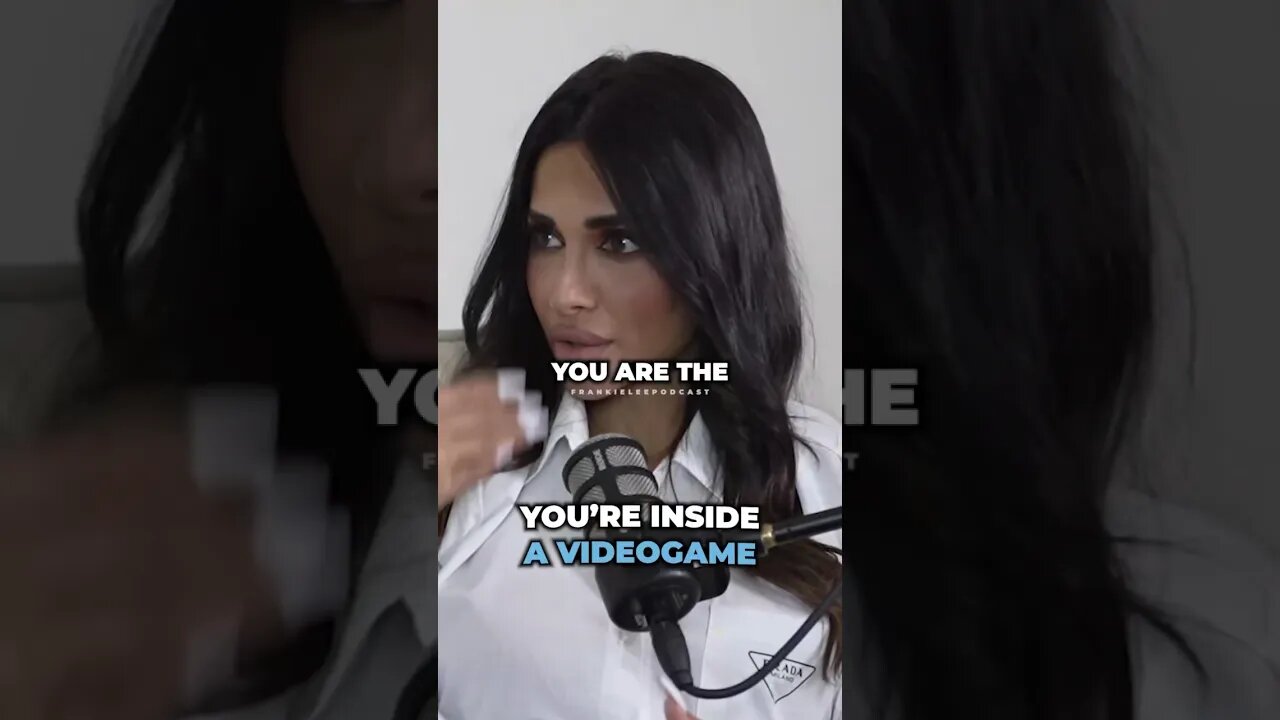 We’re living inside of a videogame.. 🎮 #frankieleepodcast