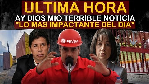 🔴SUCEDIO HOY! URGENTE HACE UNAS HORAS! MIRALO ANTES QUE LO BORREN - NOTICIAS VENEZUELA HOY