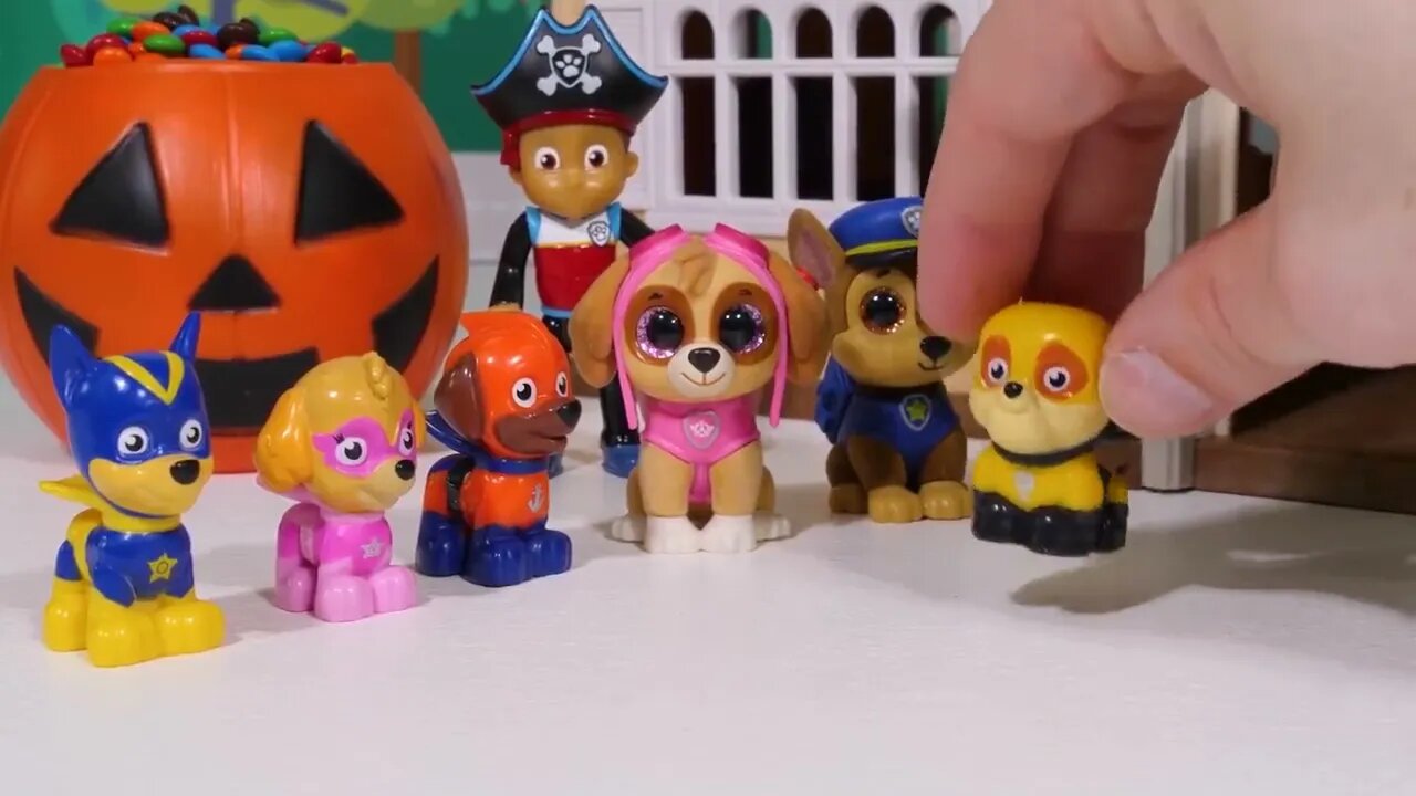 153 4¡Casa encantada! Paw Patrol para Halloween