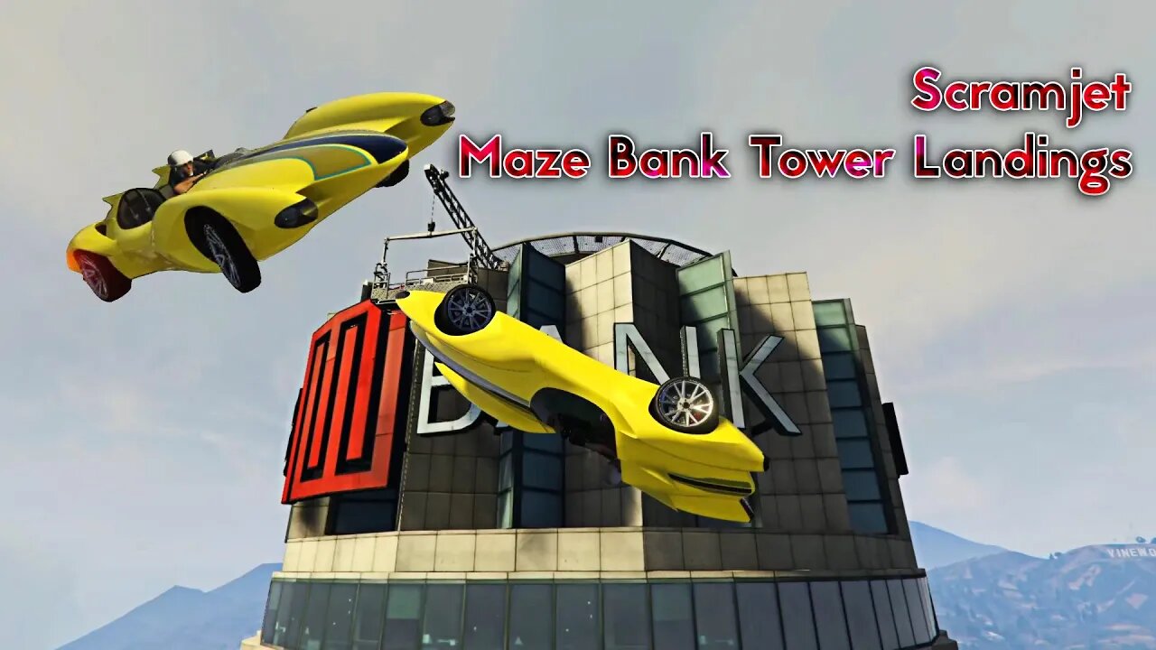 Scramjet Maze Bank Tower Landings