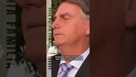 com Bolsonaro 370 mil títulos de terras para os sem teto do MST e a maioria mulheres #shorts