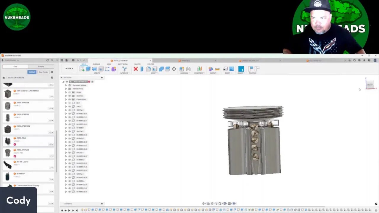 New 3D Design lab container and Mendel Brothers Trash talk