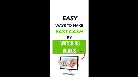How to Earn Money By Just Watching