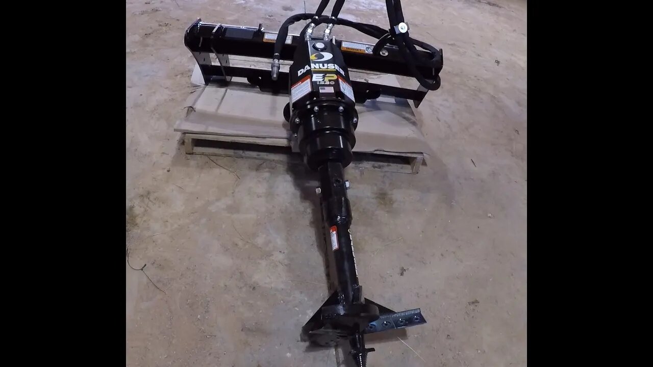 Danuser Stump Auger Overview