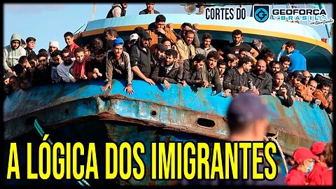 A Lógica dos Imigrantes na Europa | ✂️Cortes do Geoforça