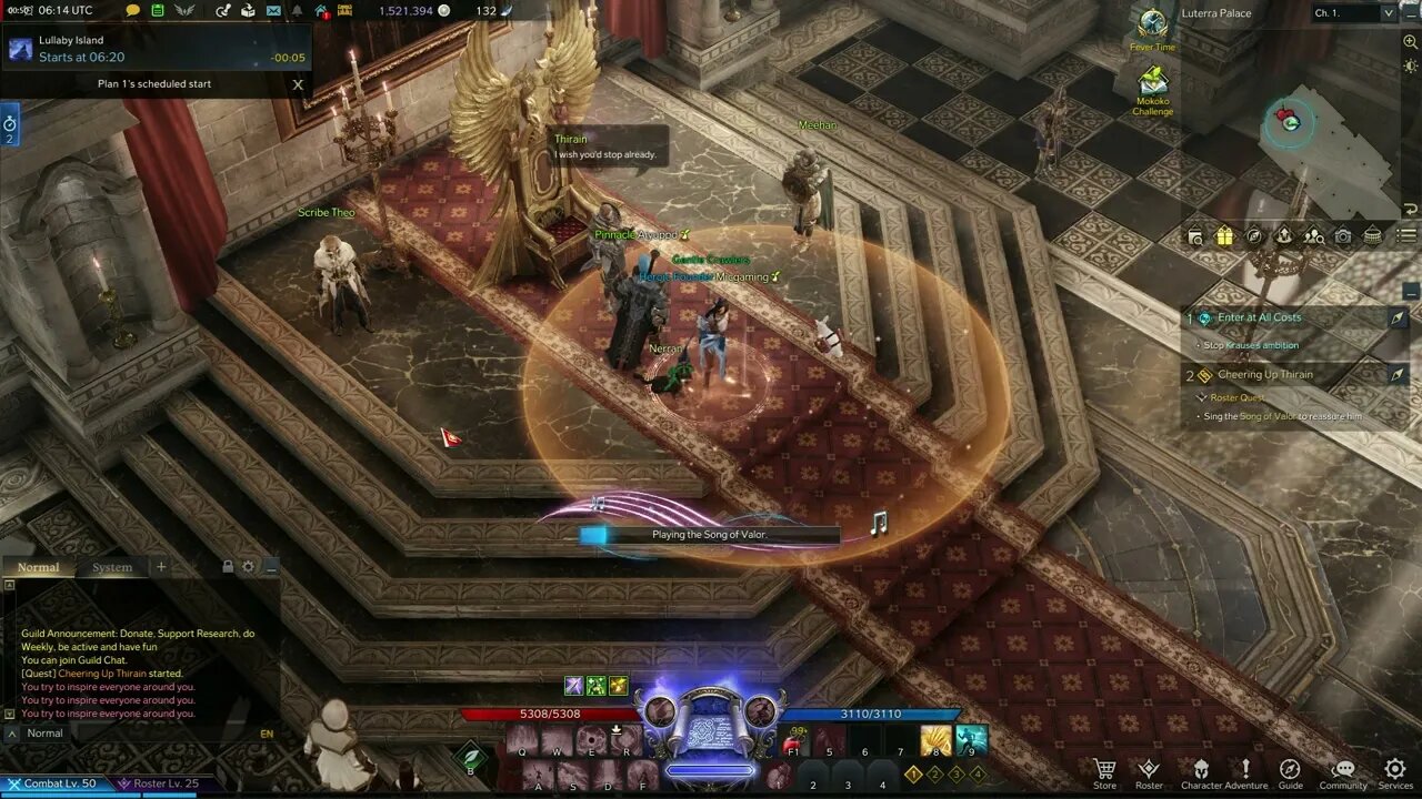 Lost Ark MMORPG Cheerin Up Thirain