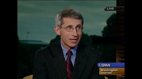 Pre-Covid Fraudci: "The most potent vaccination is getting infected yourself"