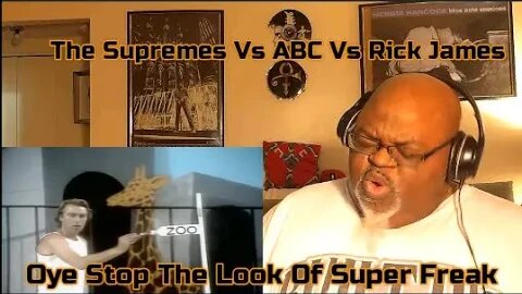 The Supremes Vs ABC Vs Rick James - Oye Stop The Look Of Super Freak - Mashup Reaction