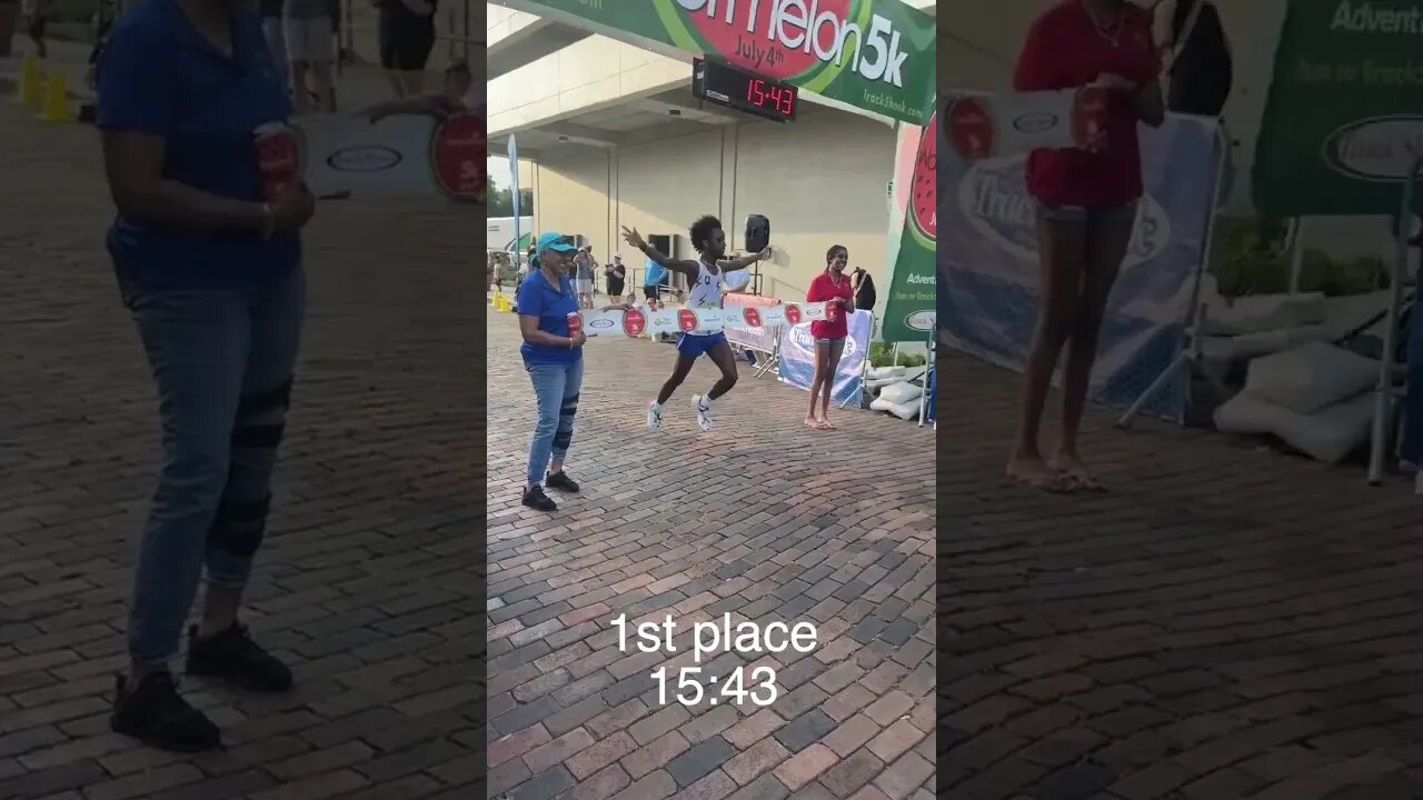 Fourth of July 2023 5K WINNER in Winter Park, FLORIDA #shorts