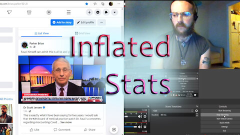 Fauci Admits Covid is Overhyped