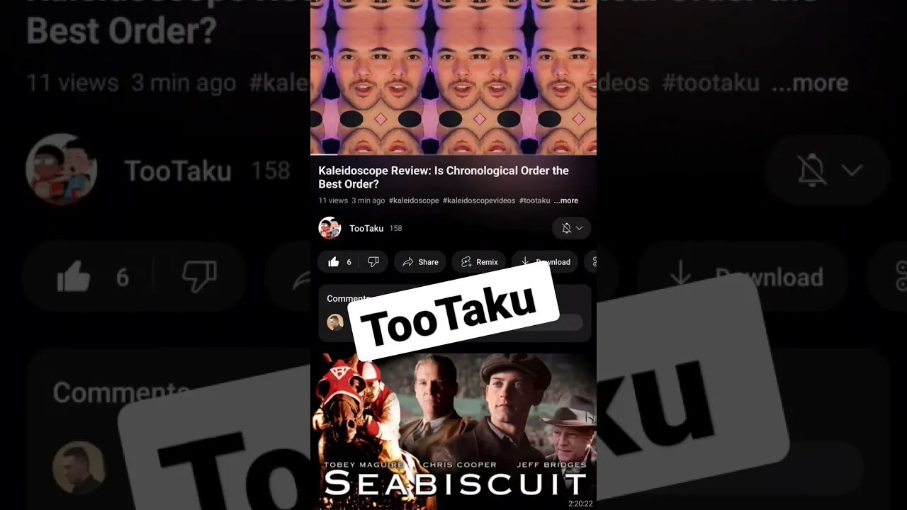 Chronological Order the best order??? #kaleidoscope #netflix #review #tootaku #short #reels #clip