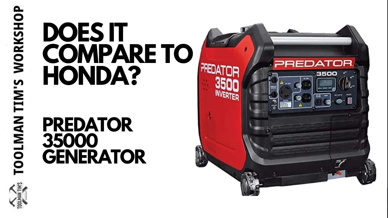 Harbor Freight Predator GENERATOR 3500 - CONVERSATION QUIET?