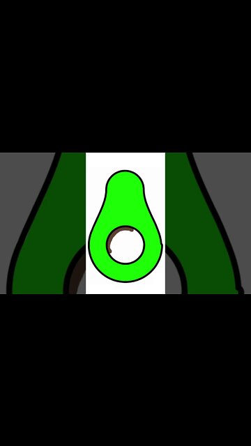 Avocado coloring | Picture coloring pages | Learn how to color tutorial for beginners | shortsbetter