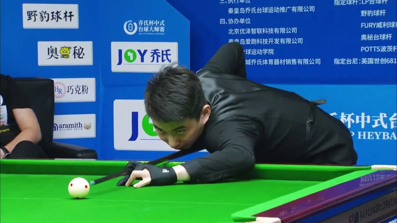 Zheng & Yubo, & the & quasi & god & of & Chinese & billiards, is a strong winner!