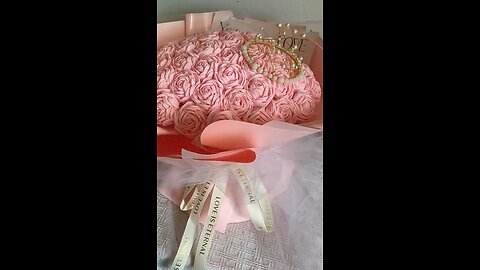 Making beautiful baby pink flowers 😍