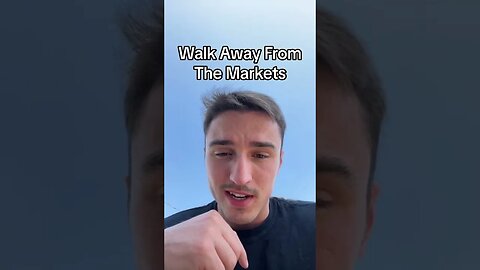 Discipline Yourself To Walk Away In The Markets #daytrading #forex #stocks
