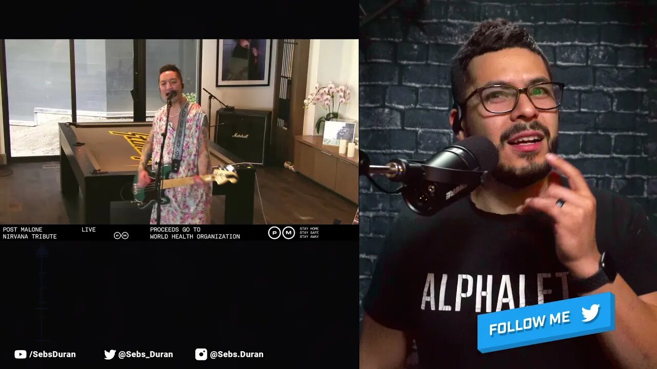 Post Malone and Travis Barker Nirvana Heart Shaped Box (Reaction!) hmmmm....