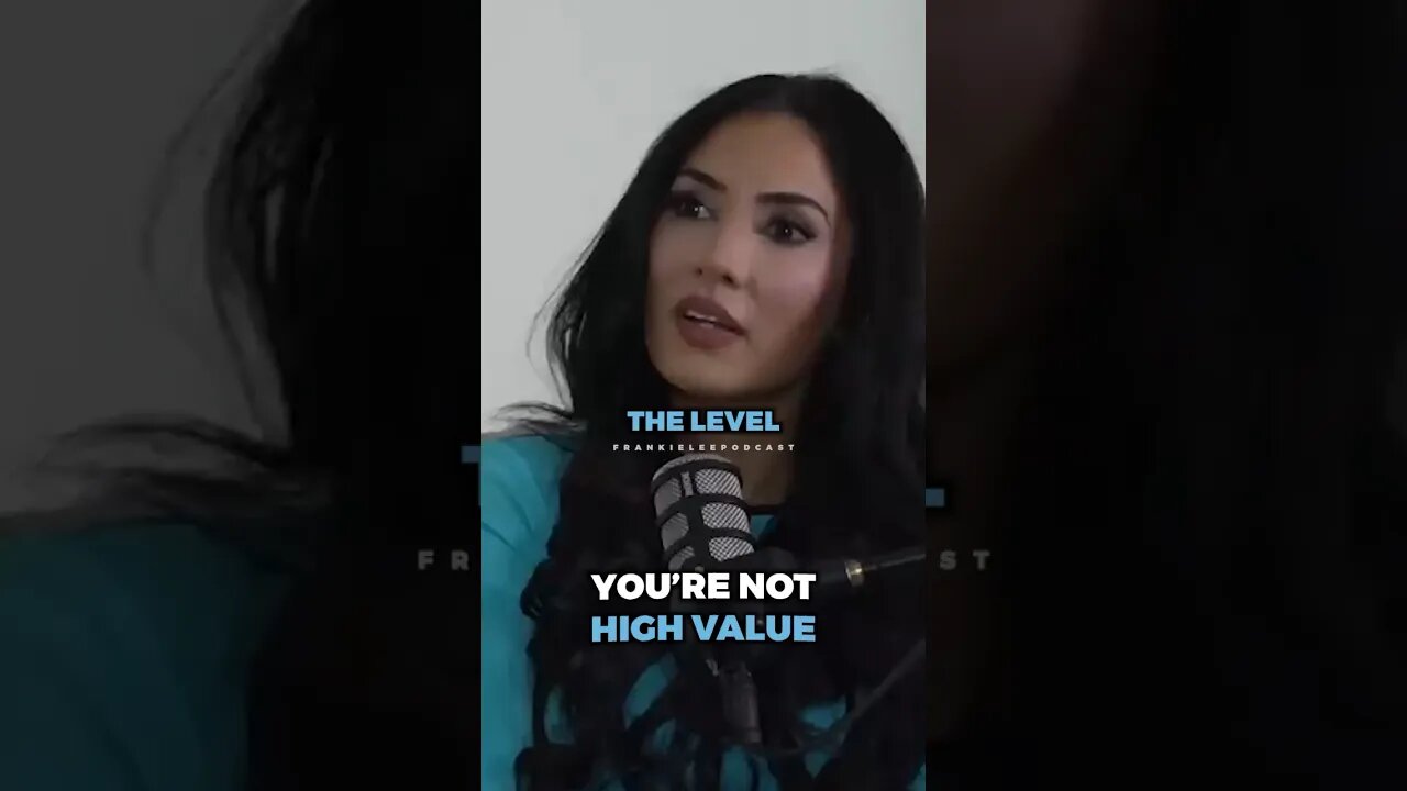 This is why you’re NOT high value ..