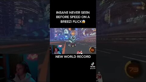 BREEZI WORLD RECORD😳 #rocketleague #shorts