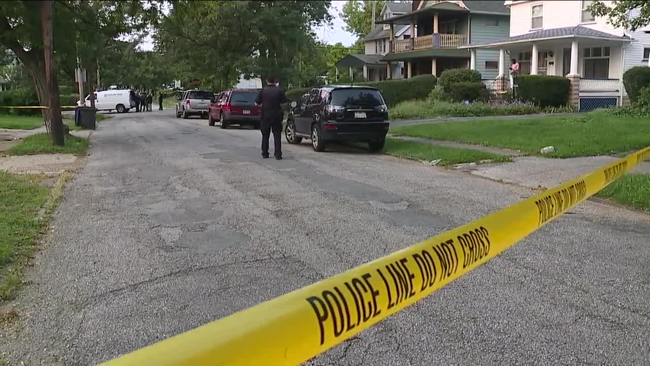10-year-old boy hospitalized after being shot in the back in Cleveland